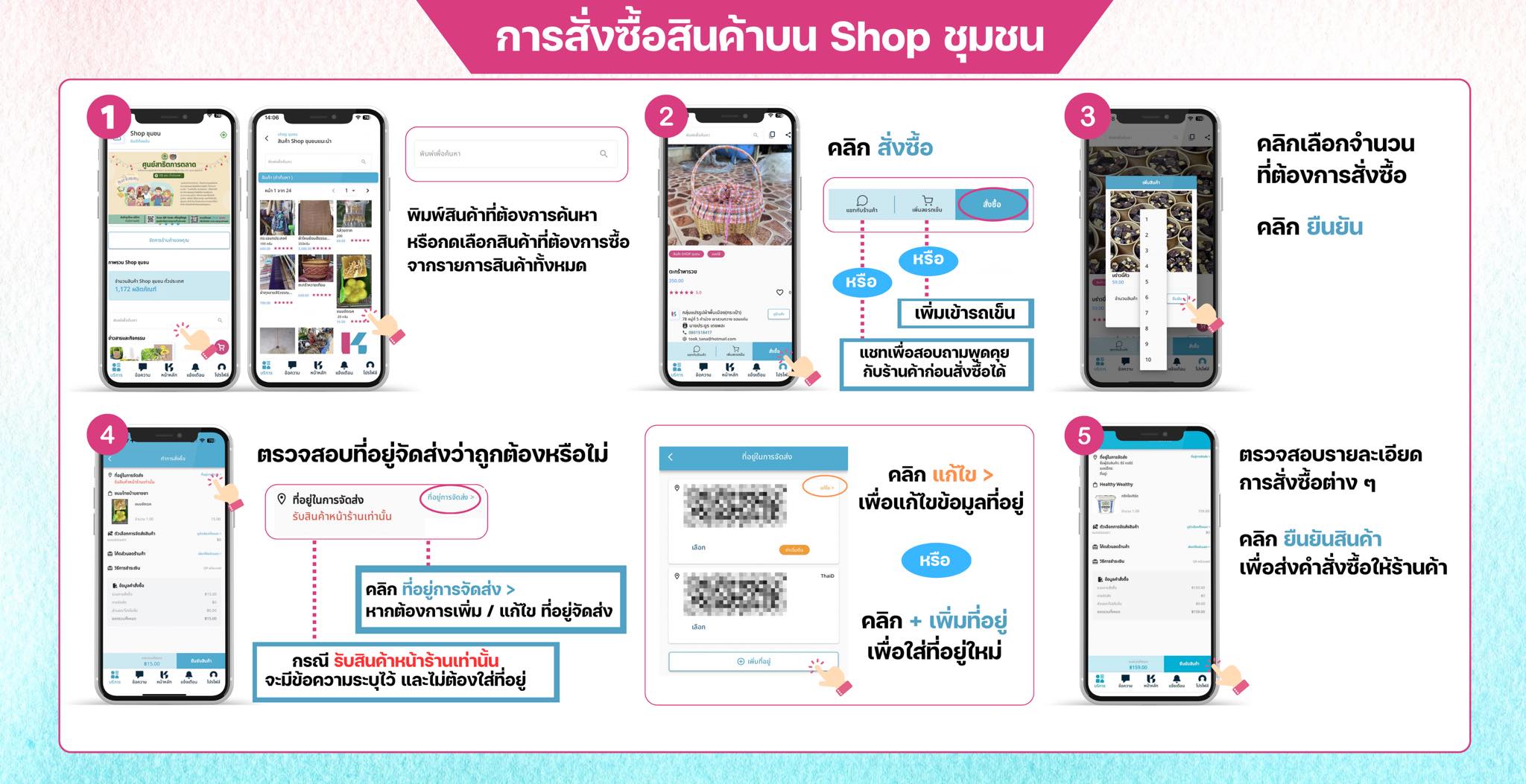 ขอเชิญชวนทุกท่านดาวน์โหลดแอพลิเคชั่น "Click ชุมชน" 